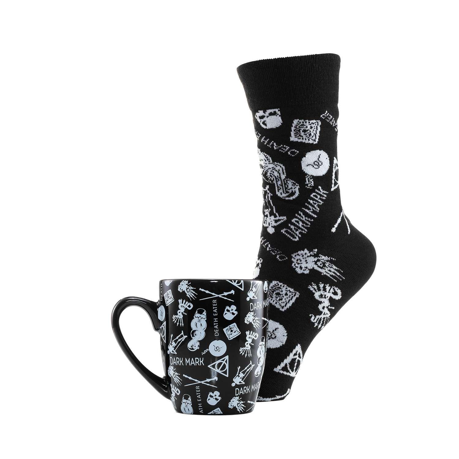 Set de Regalo Harry Potter - Tazón y Calcetines Artes Oscuras-5