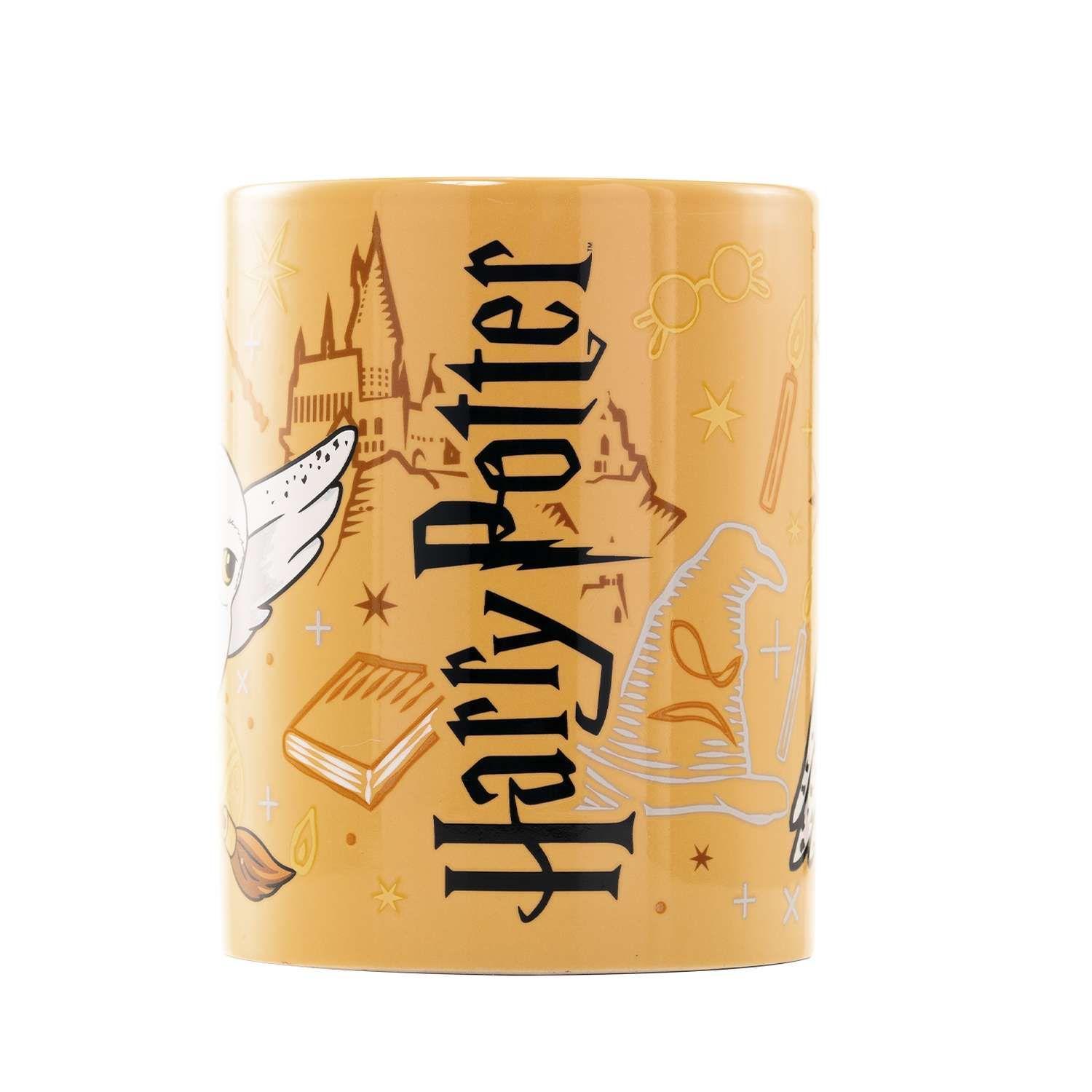 Tazón Harry Potter - Hedwig (Diseño con Textura)-2