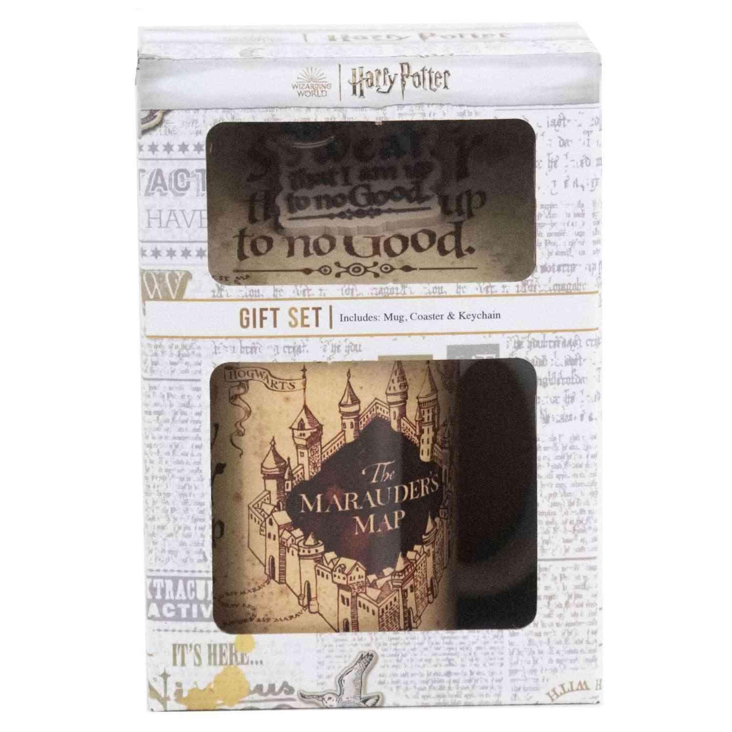 Set de Regalo Harry Potter - Mapa del Merodeador (Tazón y Posavasos)-3