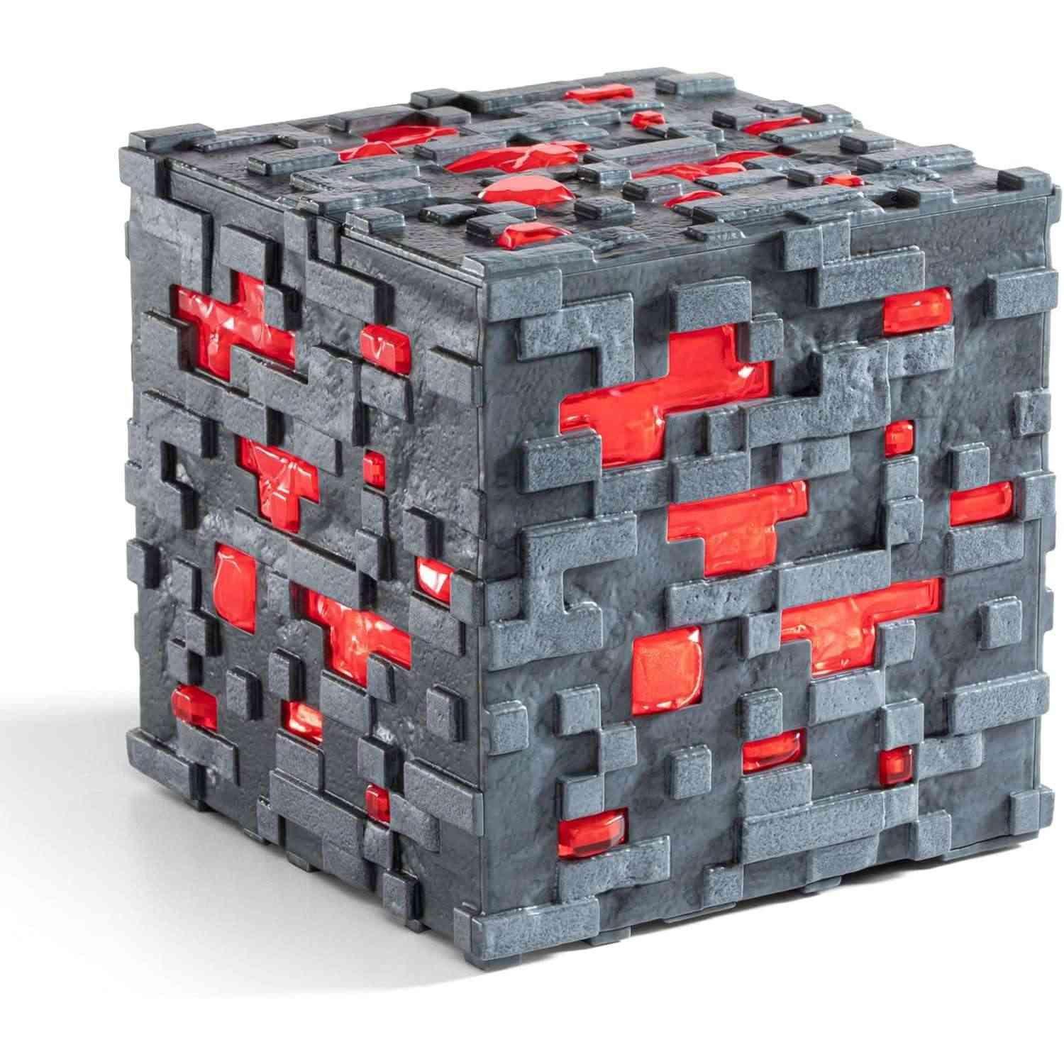 Lámpara de Bloque de Redstone Minecraft (con luz)-0