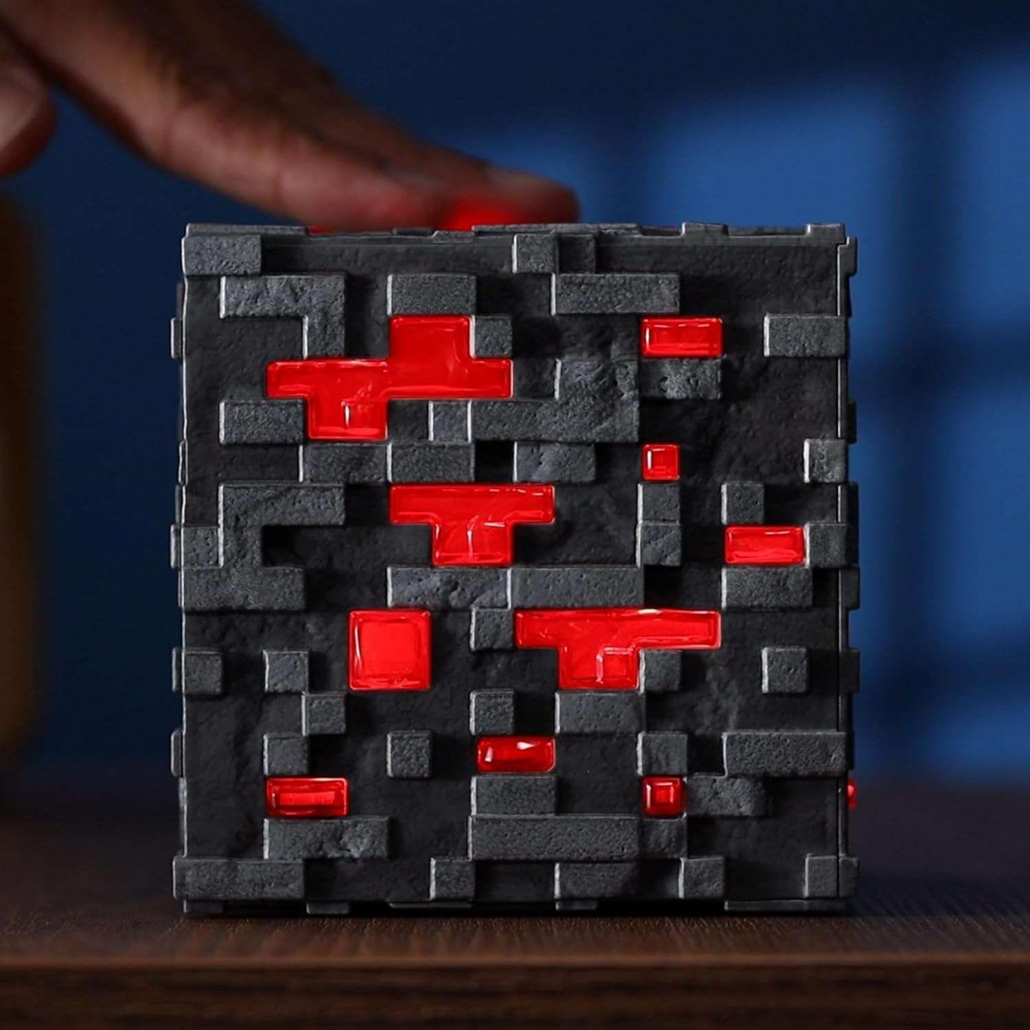 Lámpara de Bloque de Redstone Minecraft (con luz)-1