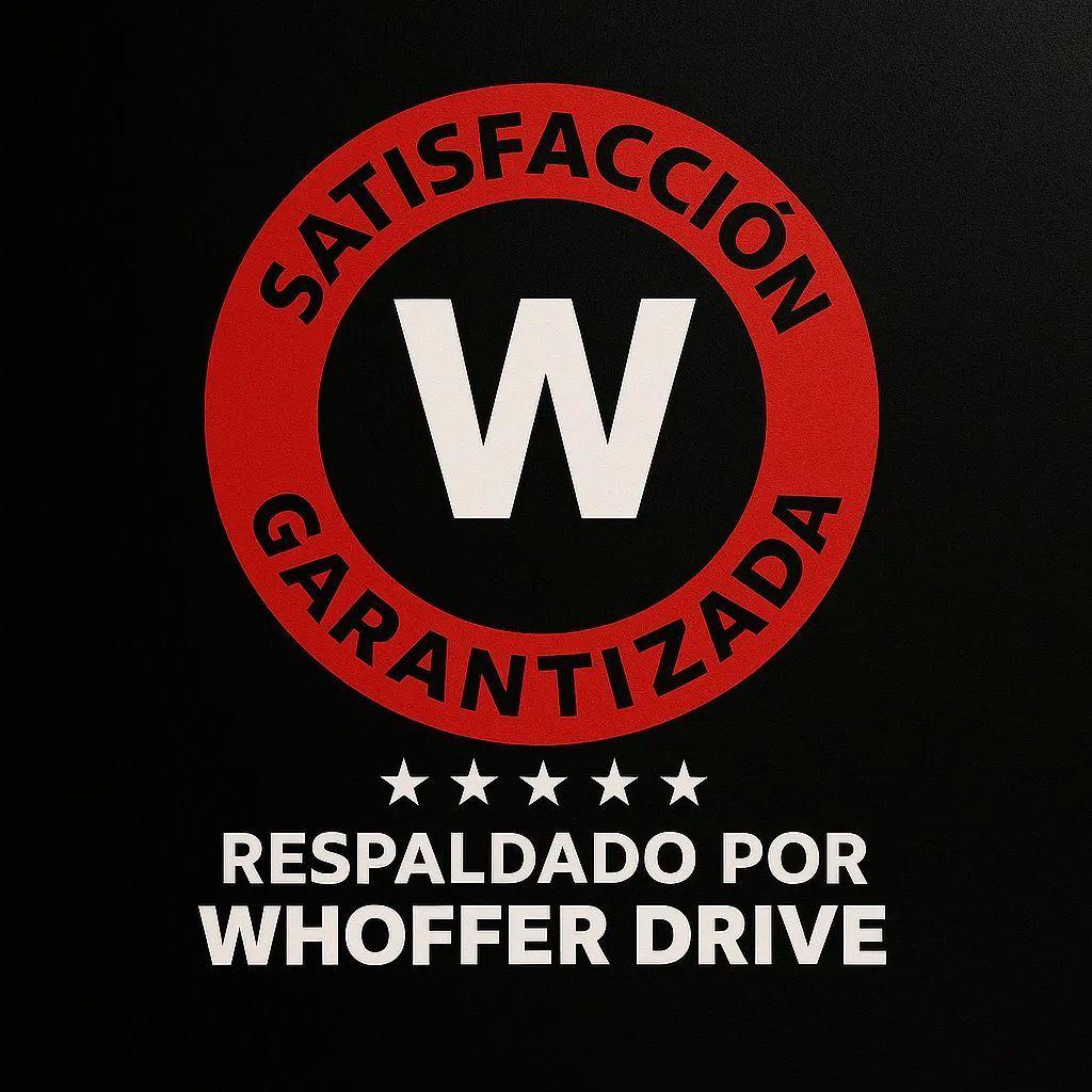 Funda asiento Auto Universal Ecocuero Premium Whoffer Negro azul-5