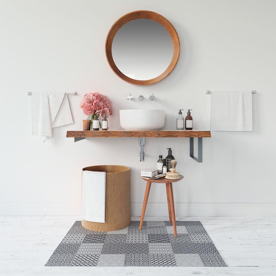 Alfombra Vinilica Hamburgo 70x50 Cm Novadeco-2