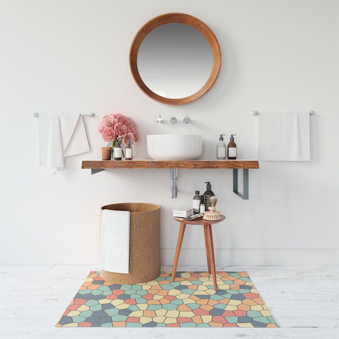 Alfombra Vinilica Tallin 70x50 Cm Novadeco-2