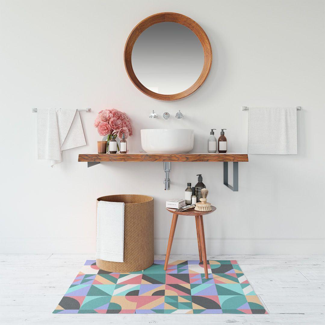 Alfombra Vinilica Oporto 70x50 Cm Novadeco-2