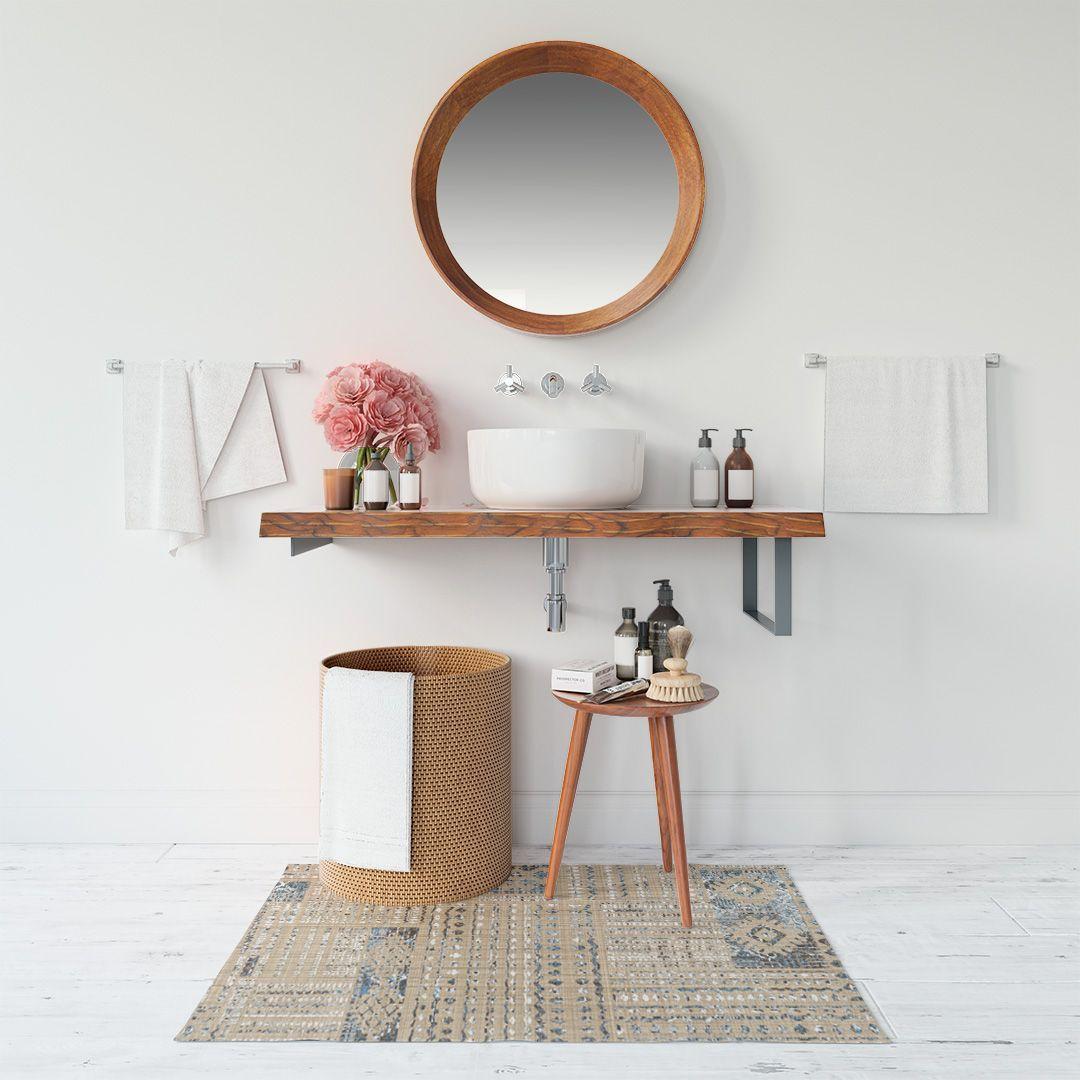 Alfombra Vinilica Zagreb 70x50 Cm Novadeco-2