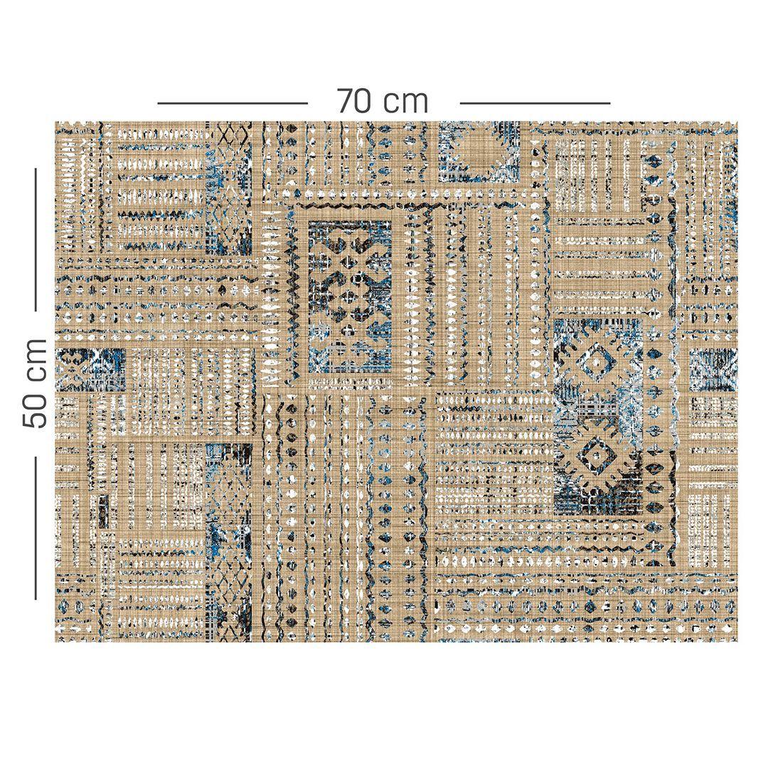 Alfombra Vinilica Zagreb 70x50 Cm Novadeco-1