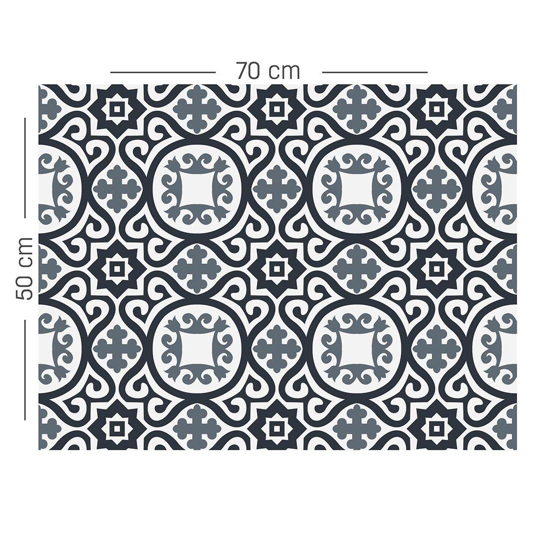 Alfombra Vinilica Halifax 70x50 Cm Novadeco-1