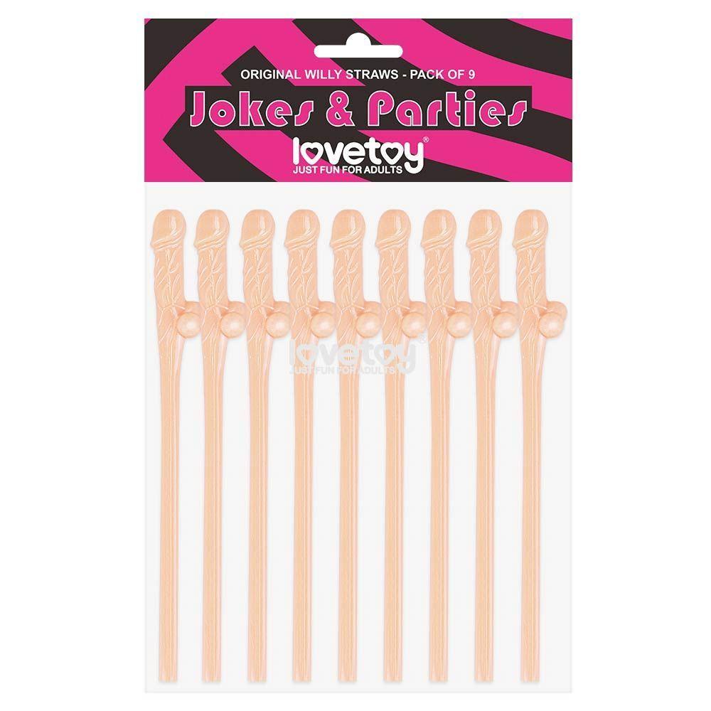 Bombillas Pajita con Forma de Miembro color Beige-0