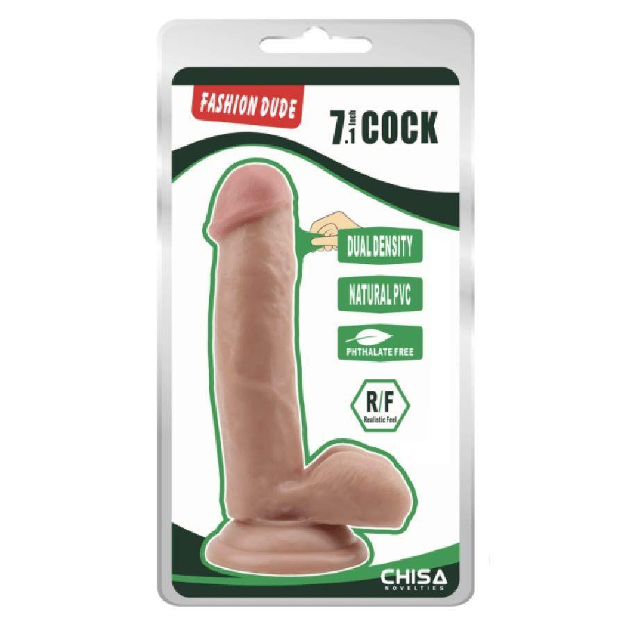 Dildo Cock-Flesh 7.1"-0