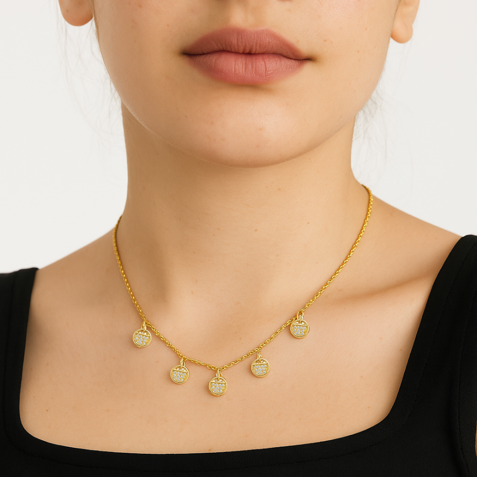 Collar Ginger con cristales de Swarovski-2