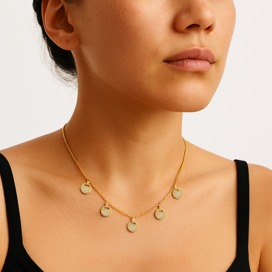 Collar Ginger con cristales de Swarovski-4