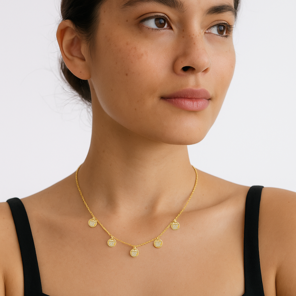 Collar Ginger con cristales de Swarovski-5