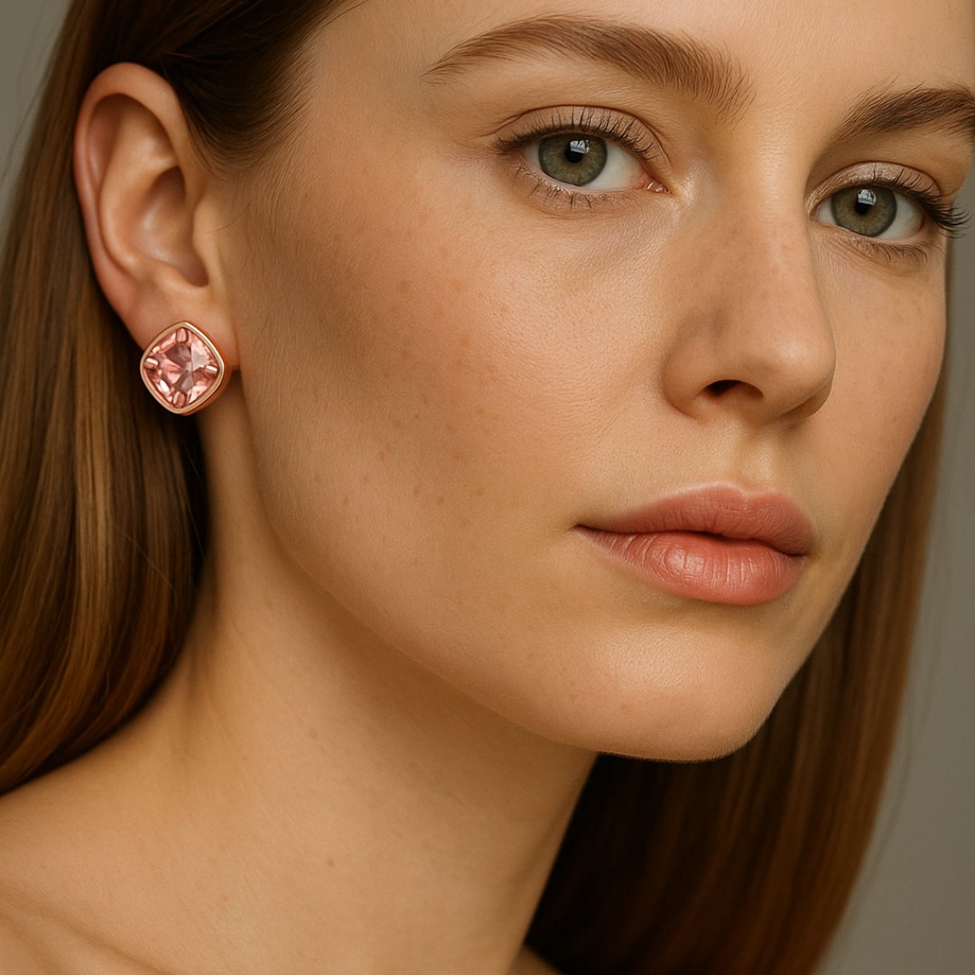 Aros Cushion 12 mm con Cristal de Austria-2