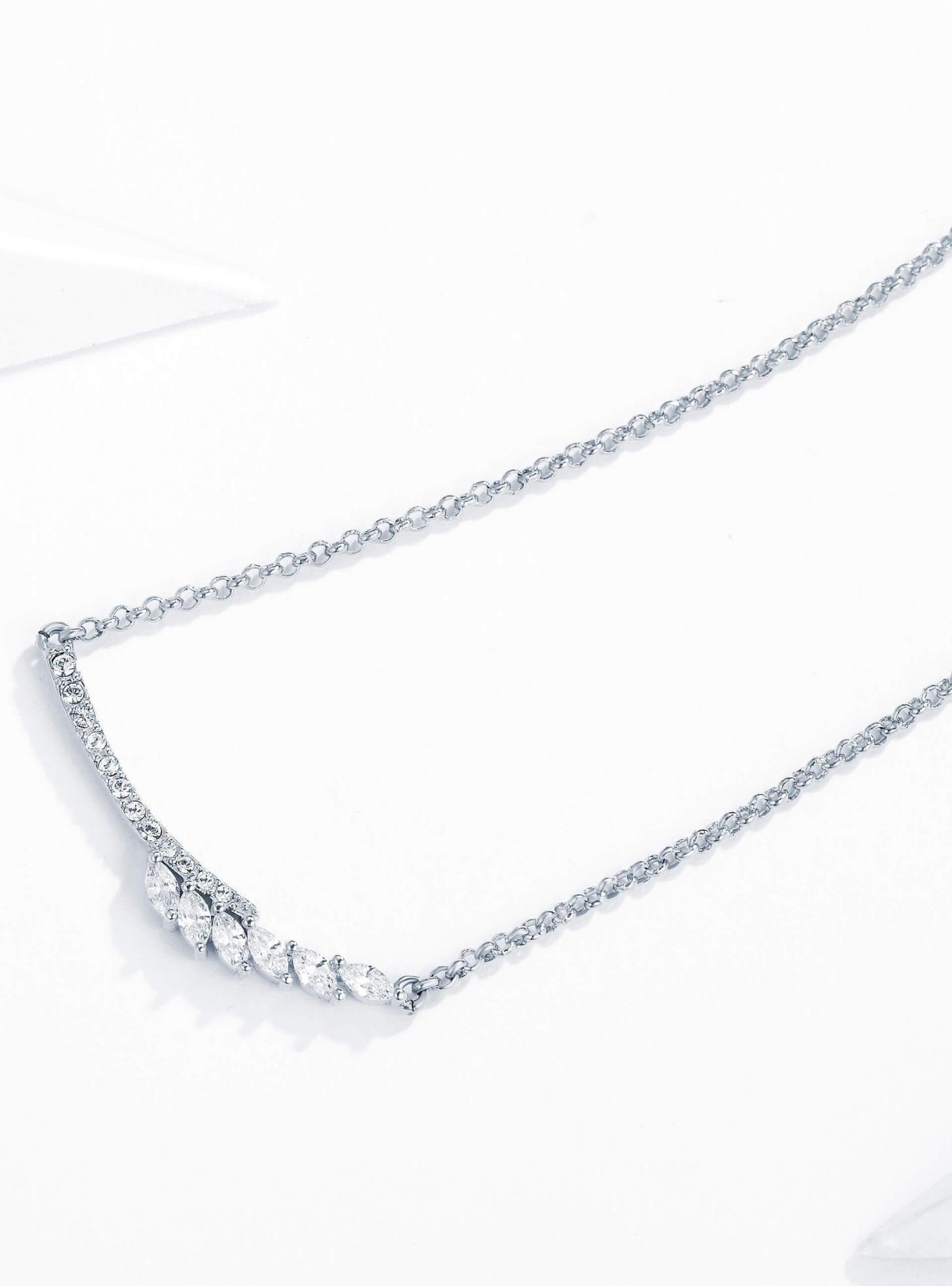Collar Mujer con Cristales de Austria y Rodio – Laeta César-6