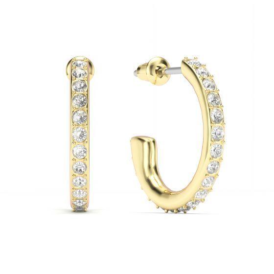 Argolla Eternity de 18 mm con Cristales de Austria en oro-0