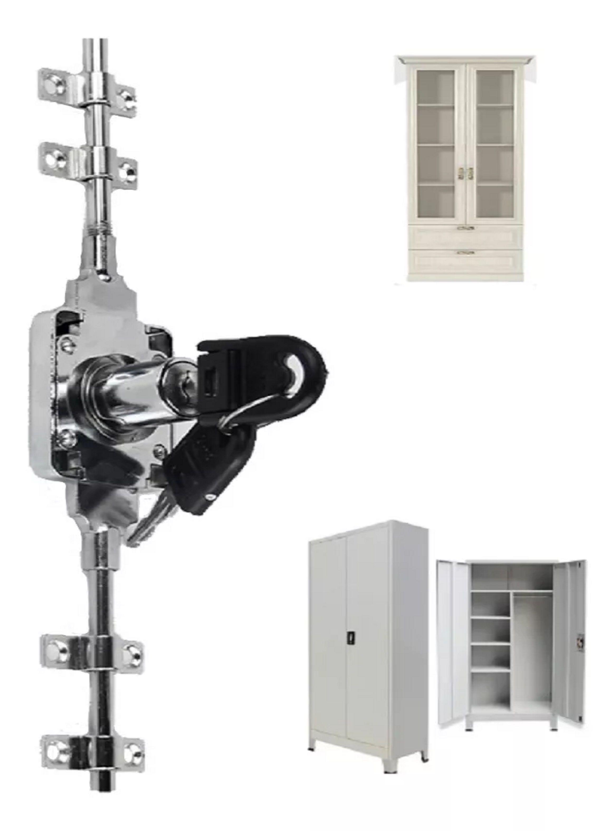 Cerradura Para Gabinete-Ropero-Closet Electrico 2mts -0