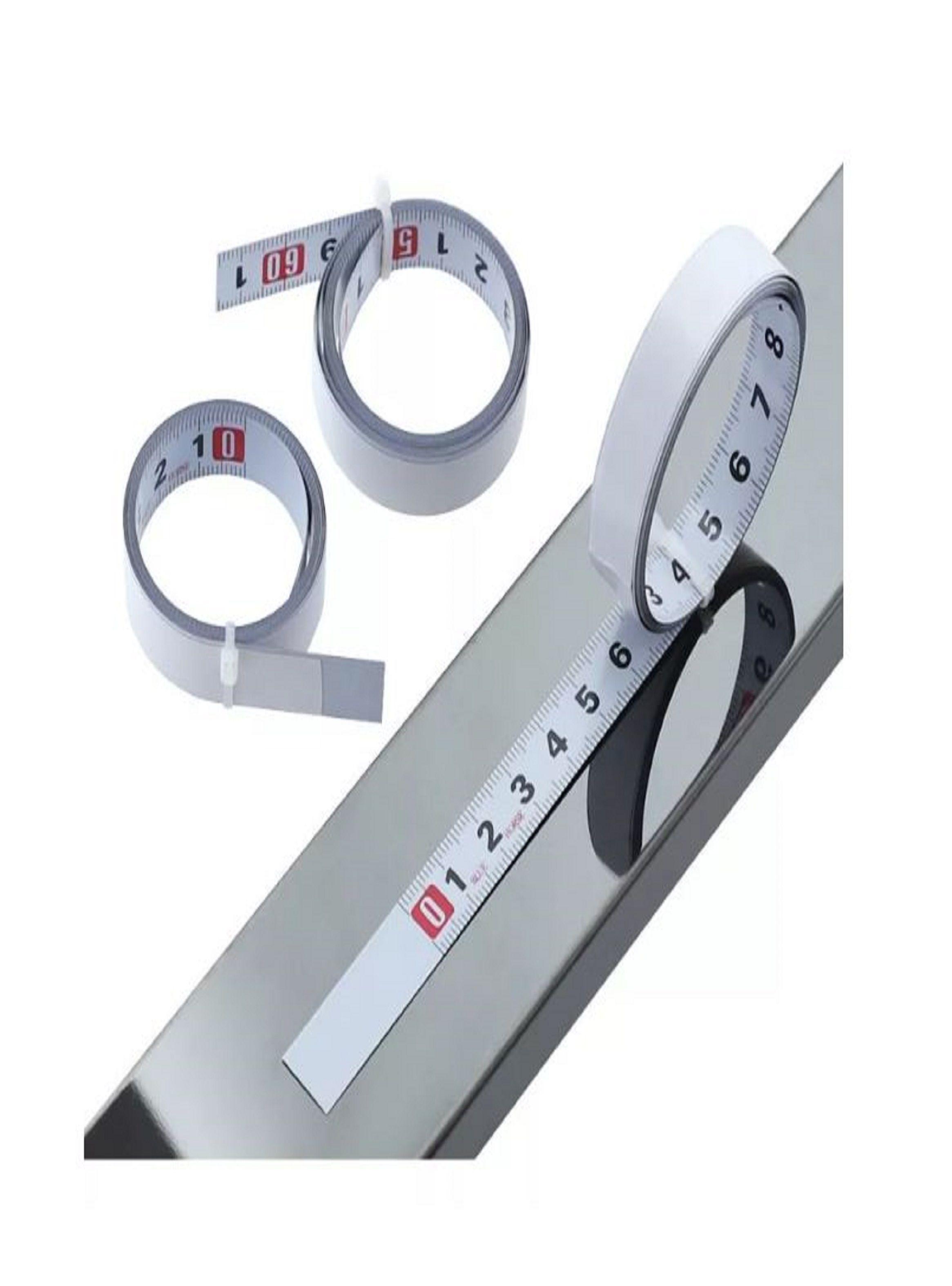 Cinta Métrica Adhesiva Metálica Izq Cero Der-2