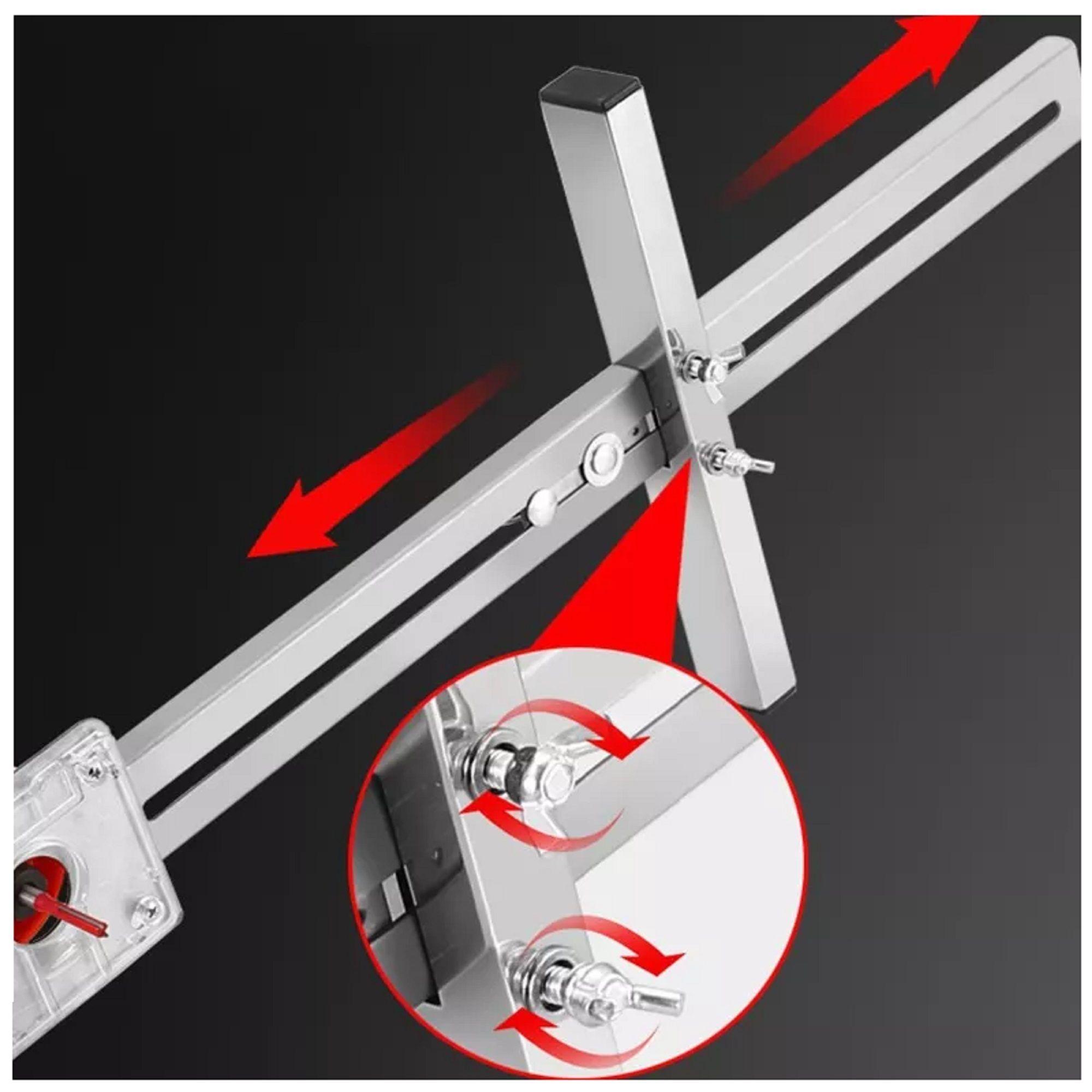 Guia Corte Router Fresadora  Recto Y Circulo-4