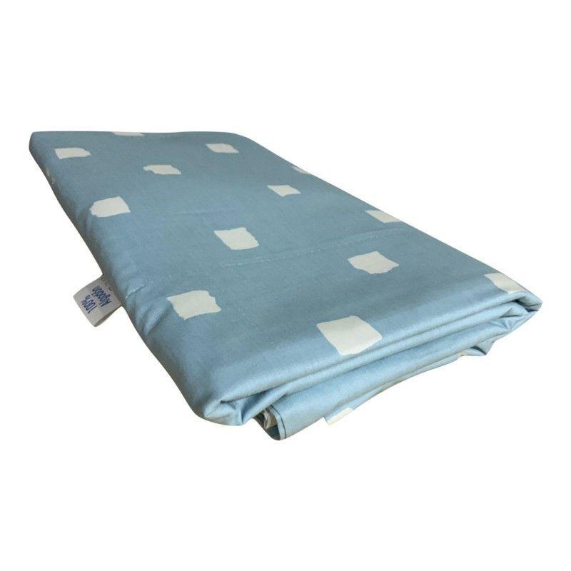 FUNDA PLUMON- SQUARE AZUL /TWIN-0