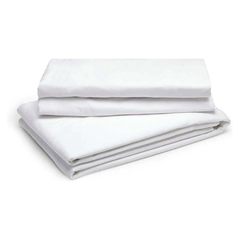 SET SABANAS CUNA COLECHO / BLANCAS-0