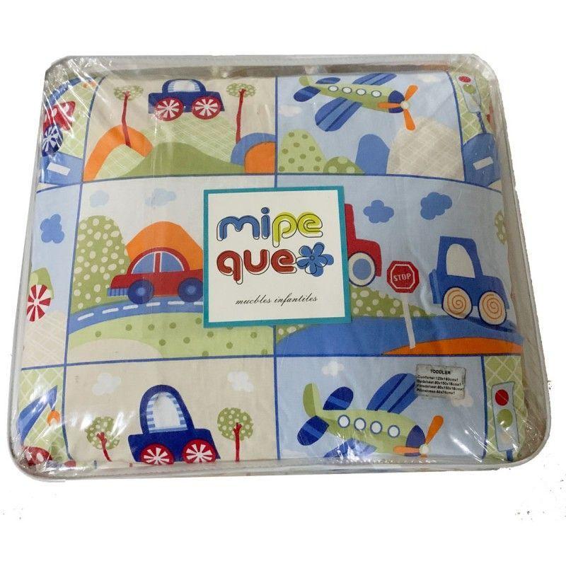 set ropa de cama cubrecama y sabanas AUTOS-0
