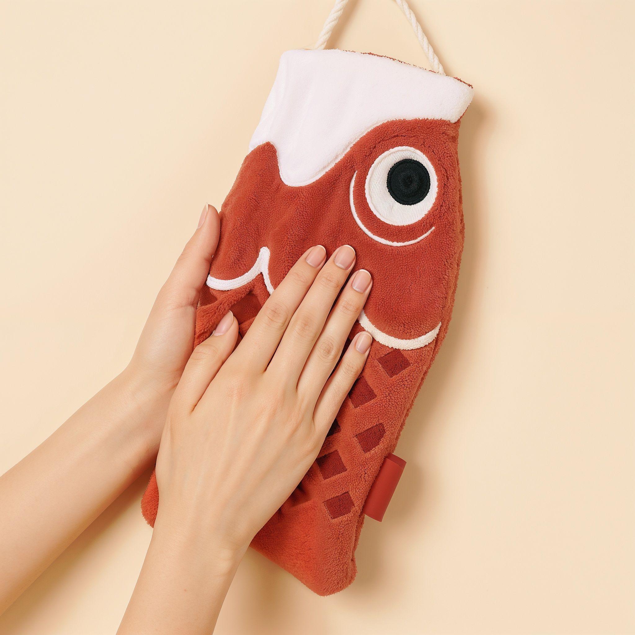 Toalla de mano koi estilo japones-2