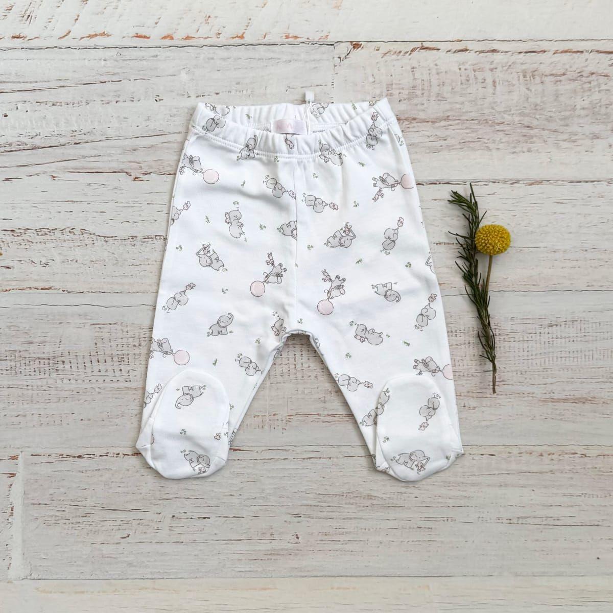 Pantalón Elefante Wawa Rosado Algodón Pima-1