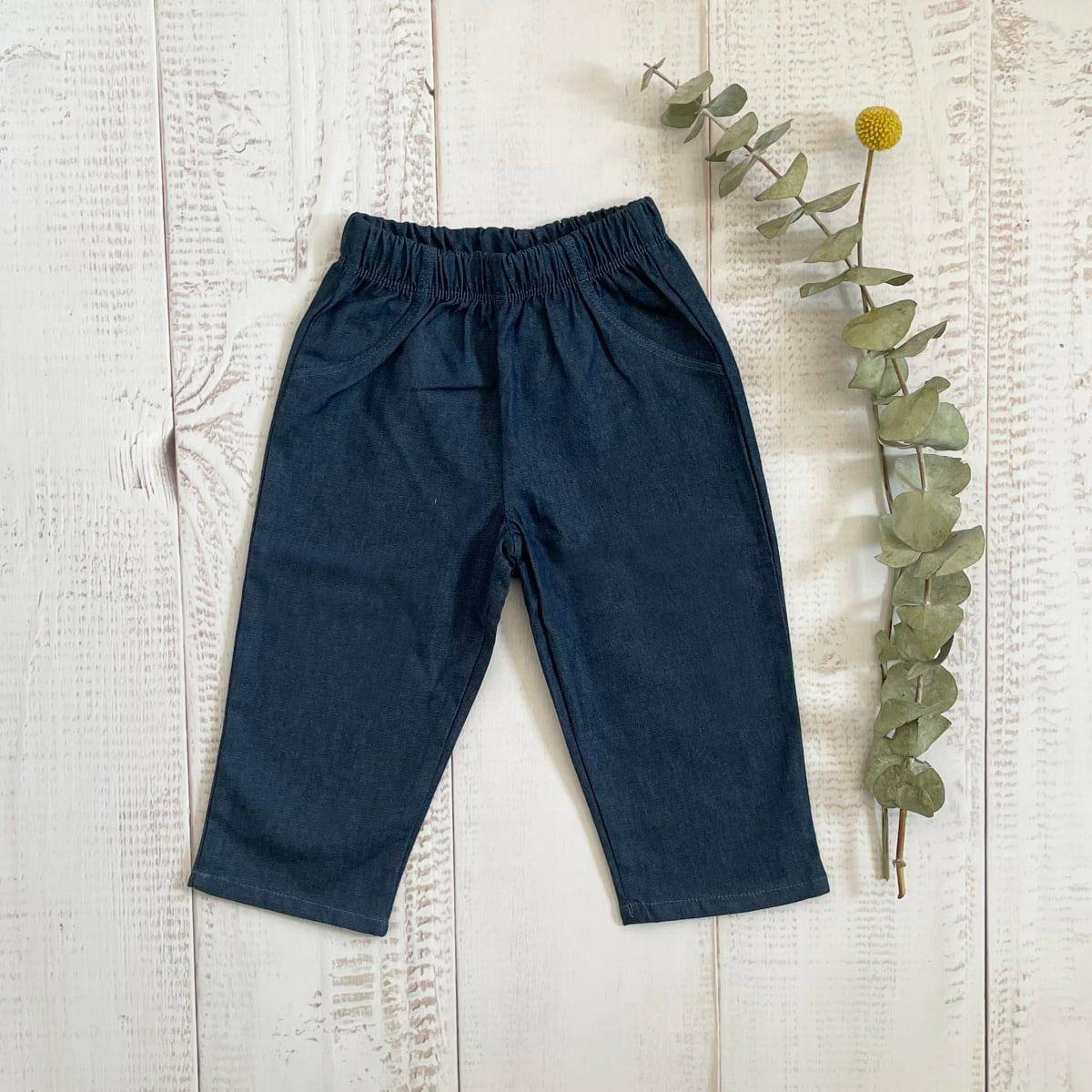 Pantalón Niño Azul Denim Erick Kids-2
