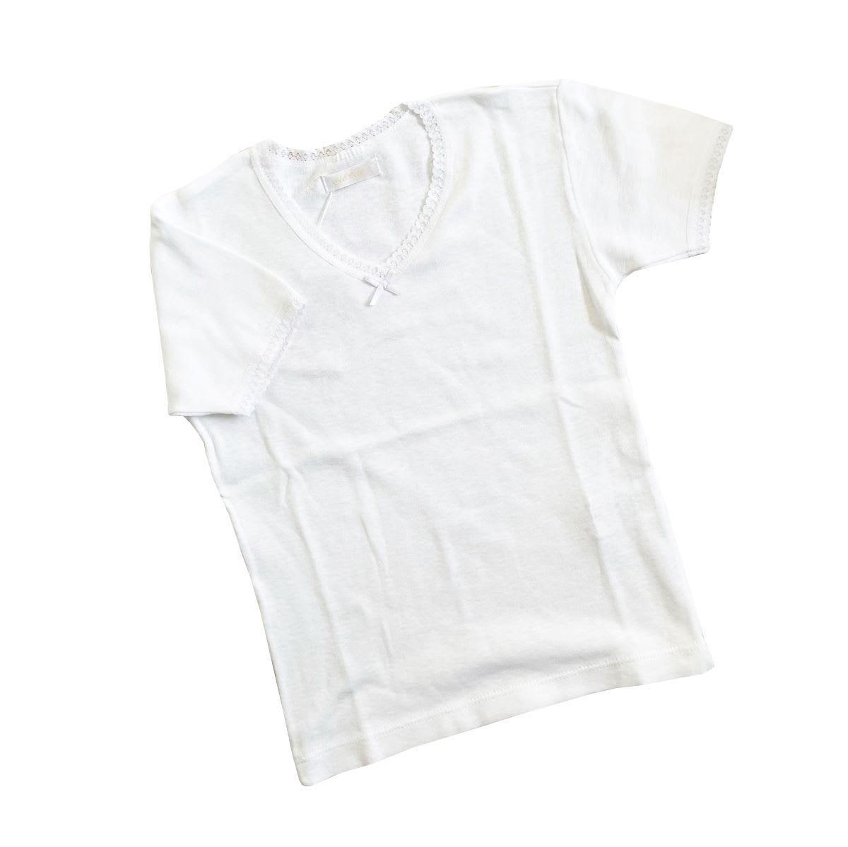 Camiseta Niña Algodón Manga Corta-1