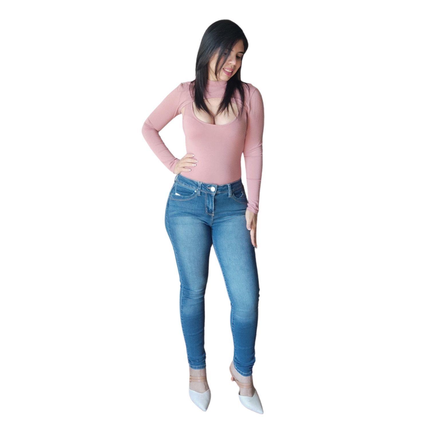 Jeans Americano Celeste Skinny-5