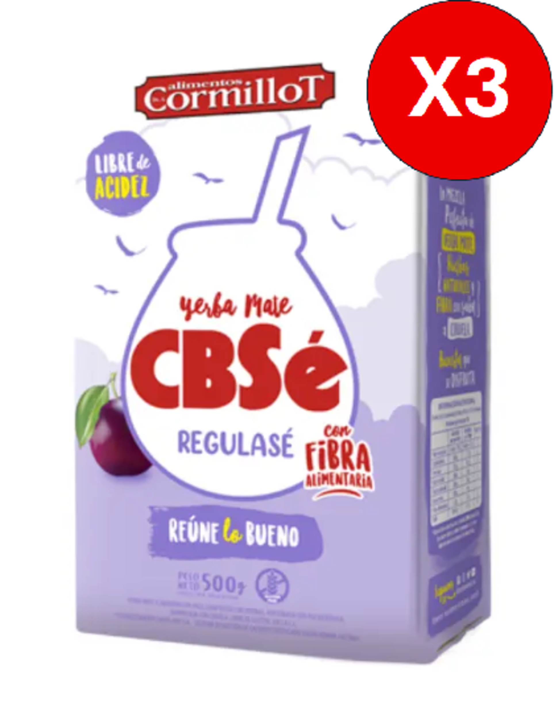 PACK 3 CBSE REGULASE 500G C/U-0
