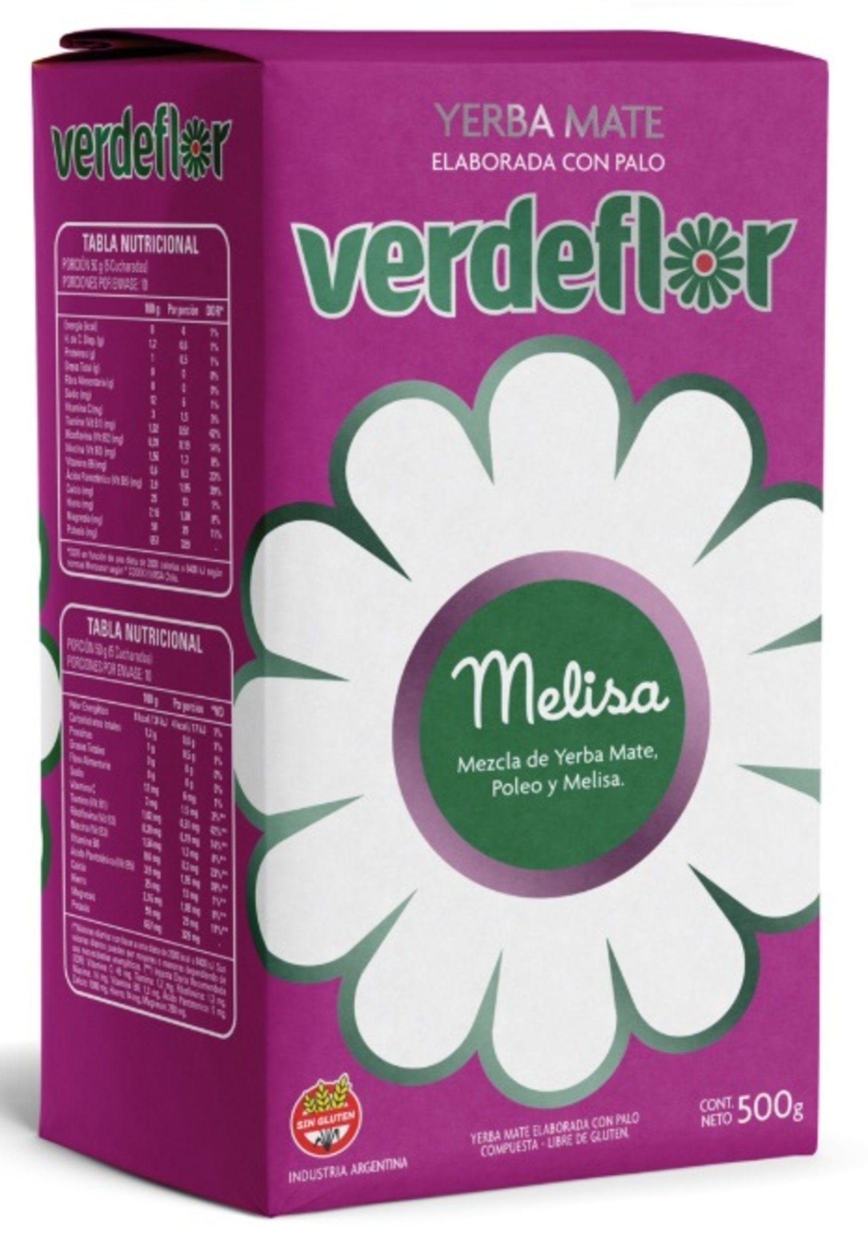 PACK 3 VERDEFLOR MELISSA 500G C/U-1
