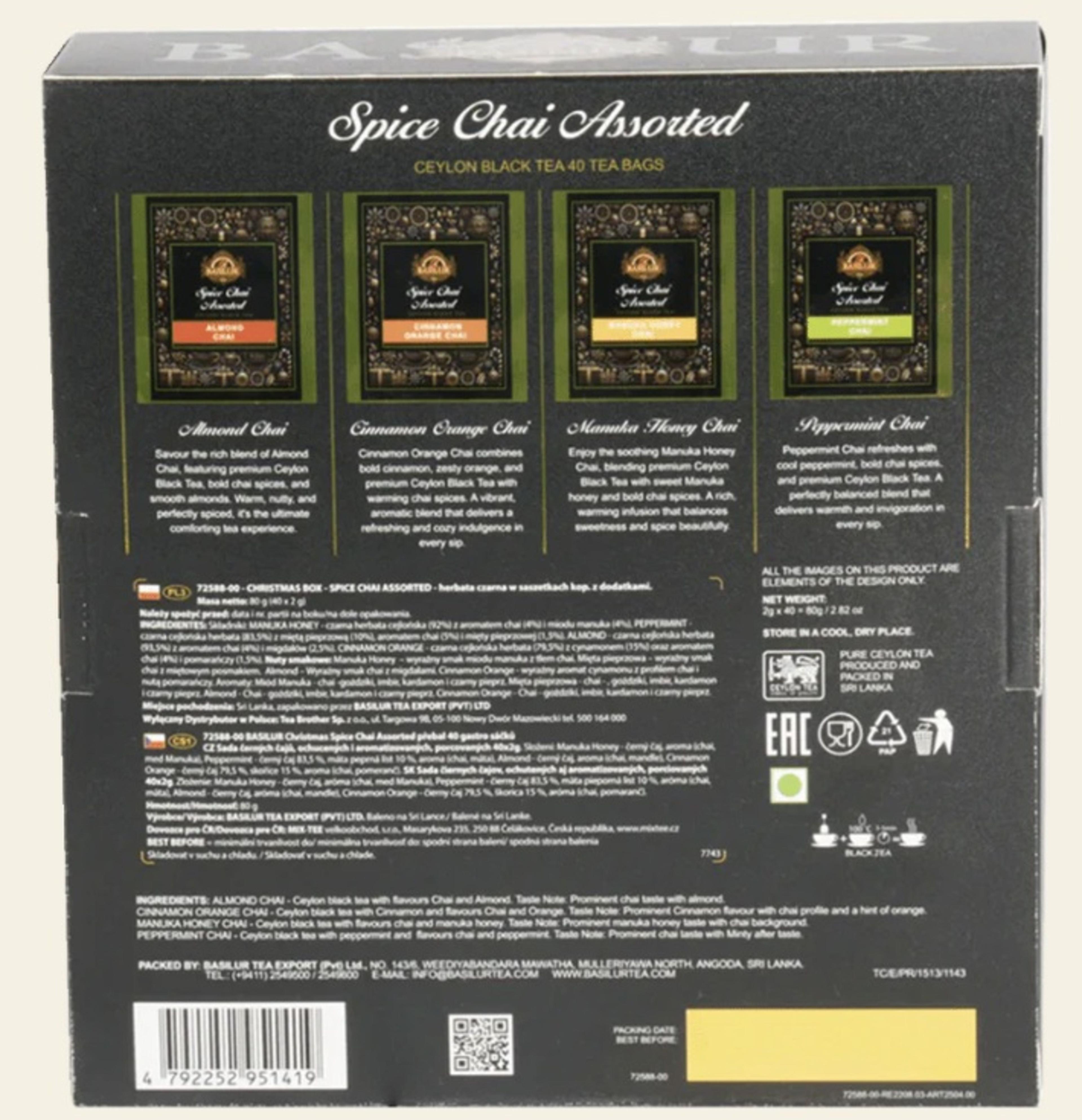 SPICE CHAI 40B-2