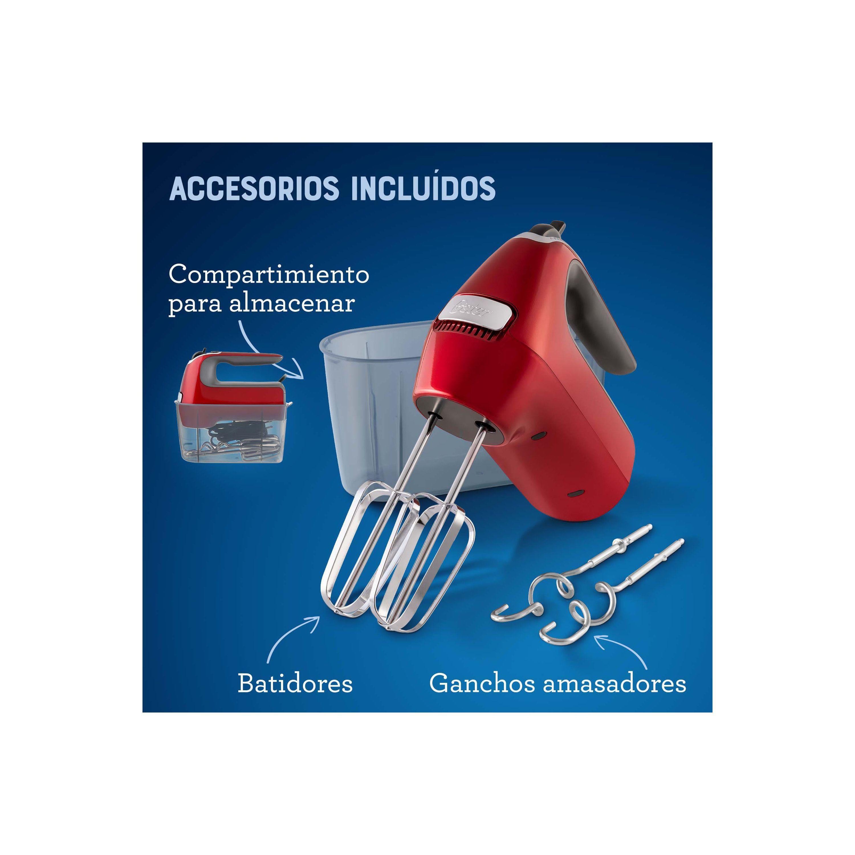 Batidora Manual Oster Roja 7 Vel 360R-3