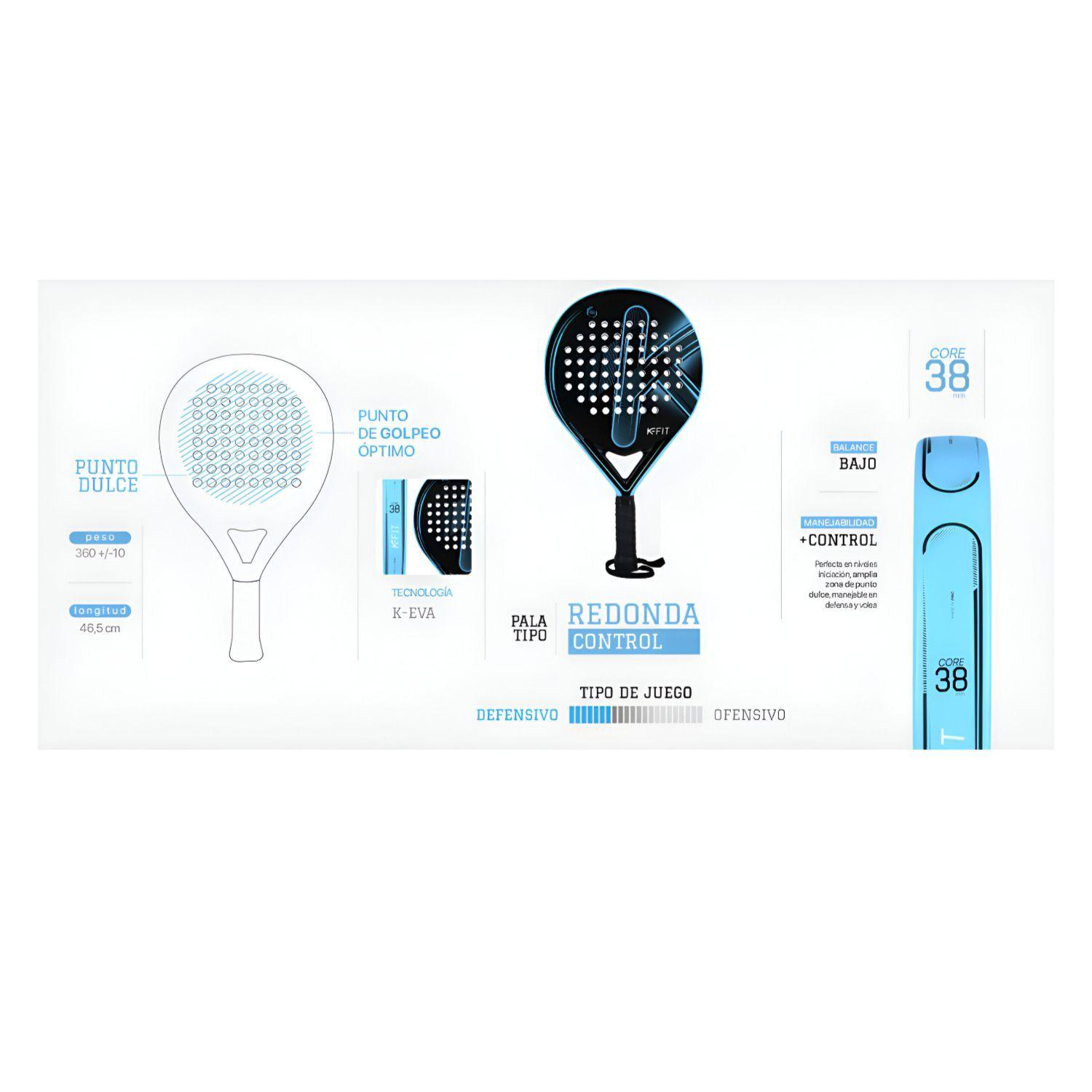 Pala Padel K-Delta Control Carbon-R6188-1