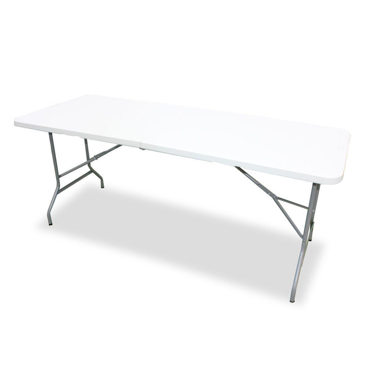 Mesa Plegable Tipo Maleta Blanca-R1001-0