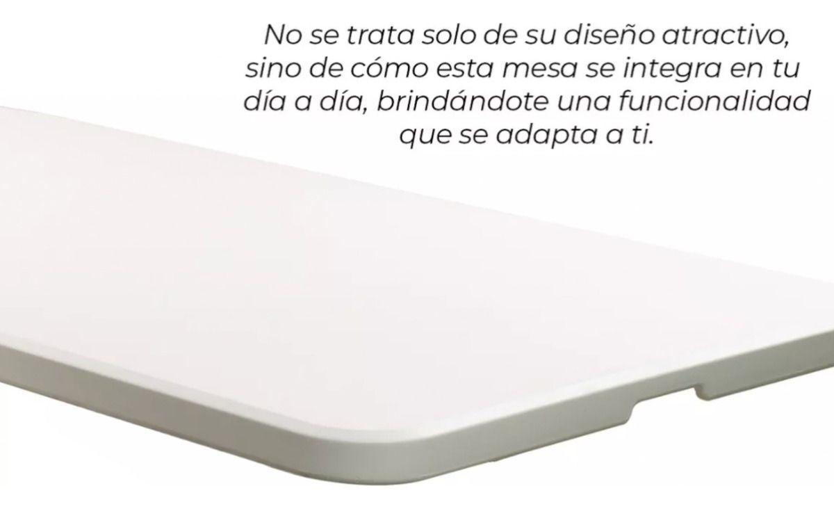 Mesa Plegable Tipo Maleta Blanca-R1001-3