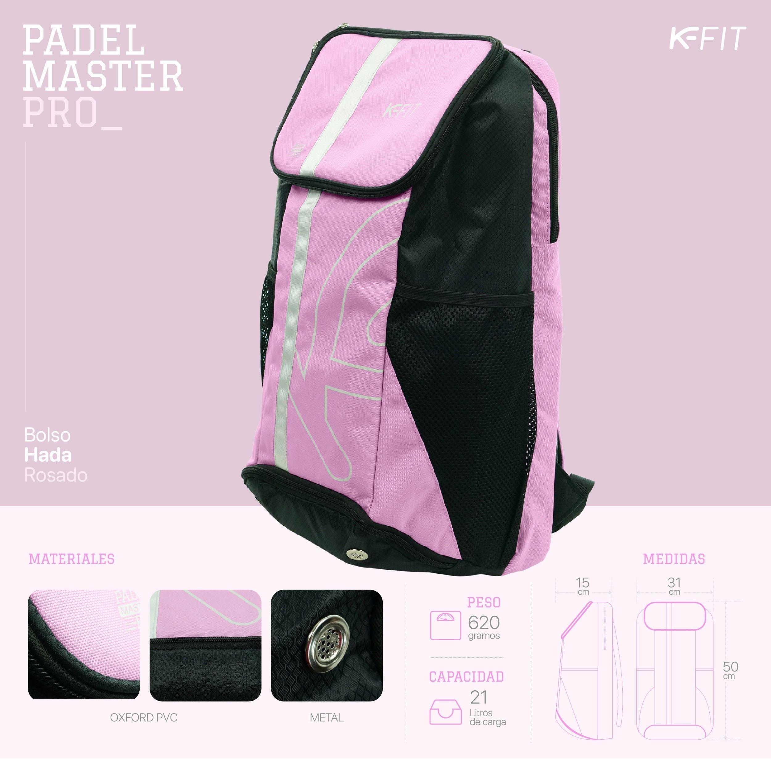 Mochila de Padel Hada Rosado-R6314-4