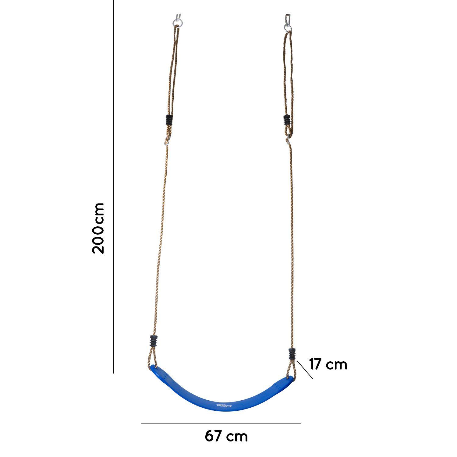 Columpio Goma Eva Glowup Azul-R6057-1