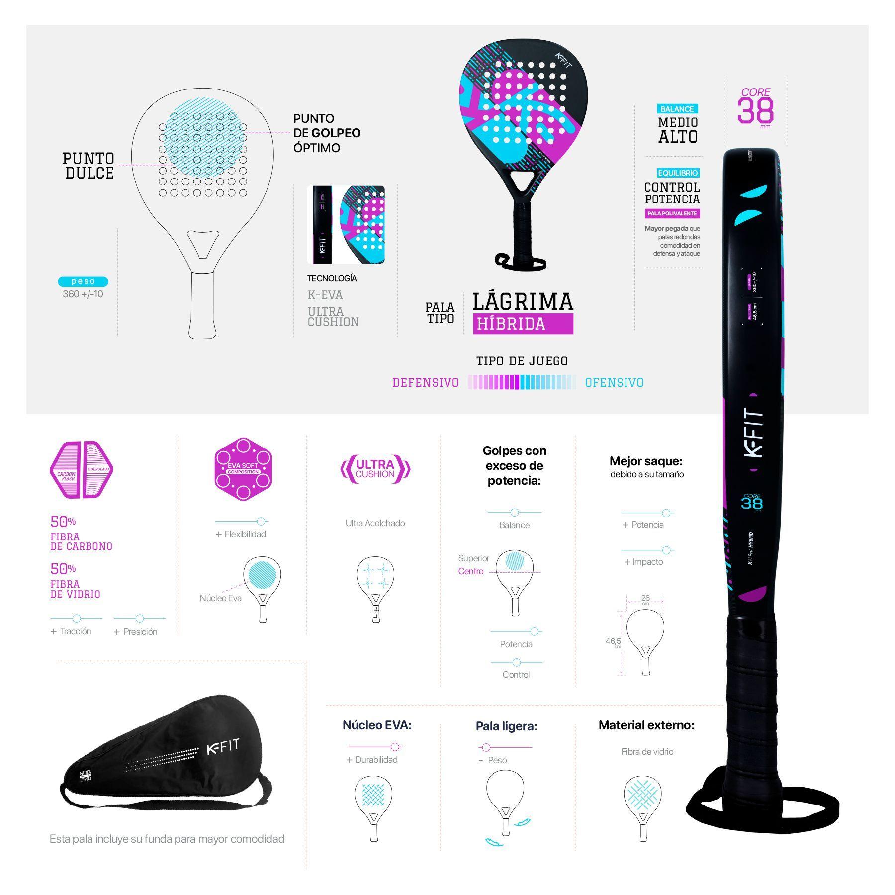 Pala Padel K-Alpha Hybrid-R6184-5