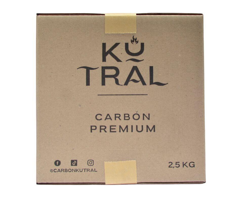 Carbón Kutral 2.5 Kg Encendido Automático Quebracho Blanco-1