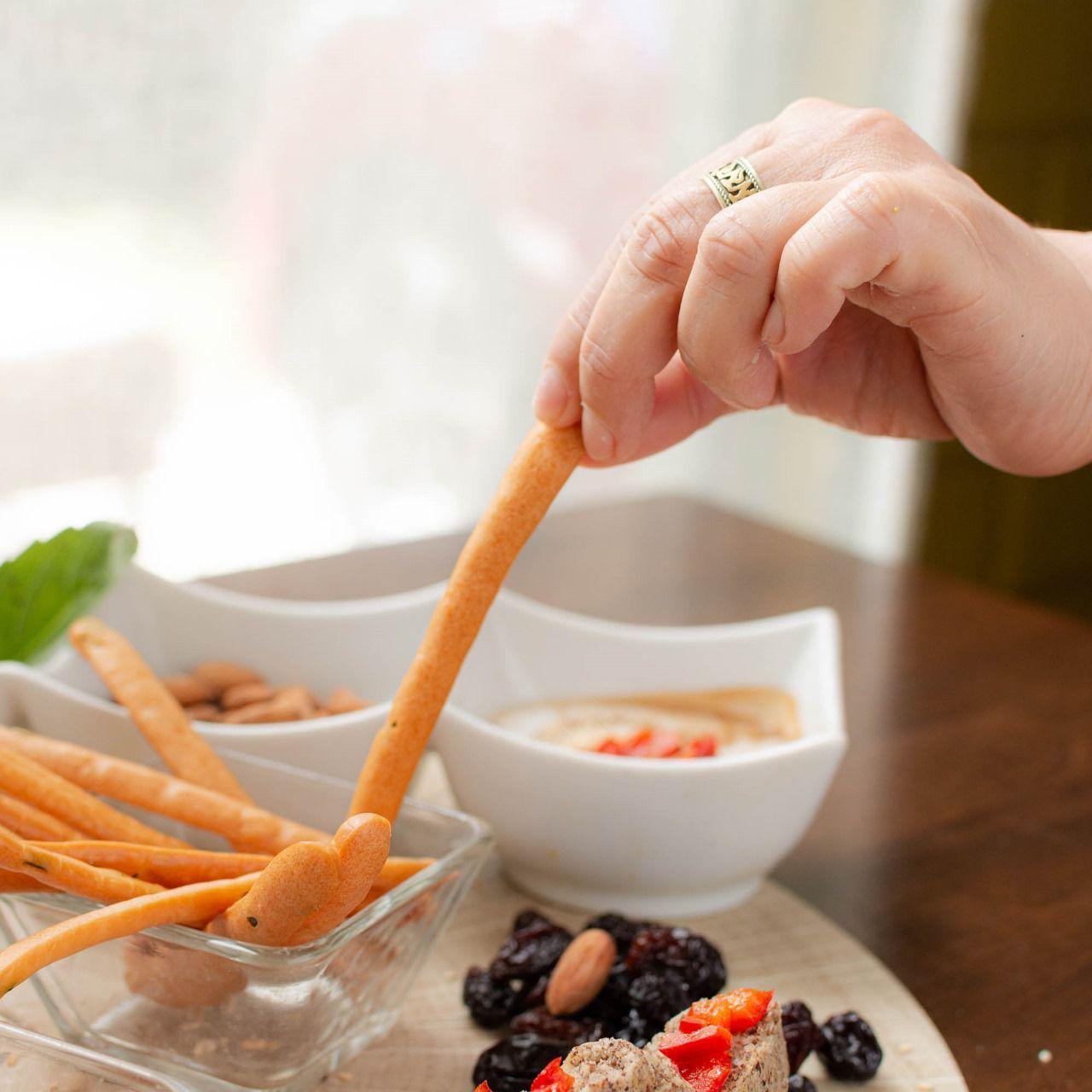 Palito Salado de Mandioca Grande 130g con Albahaca sin gluten y sin lácteos Boa Vida-2