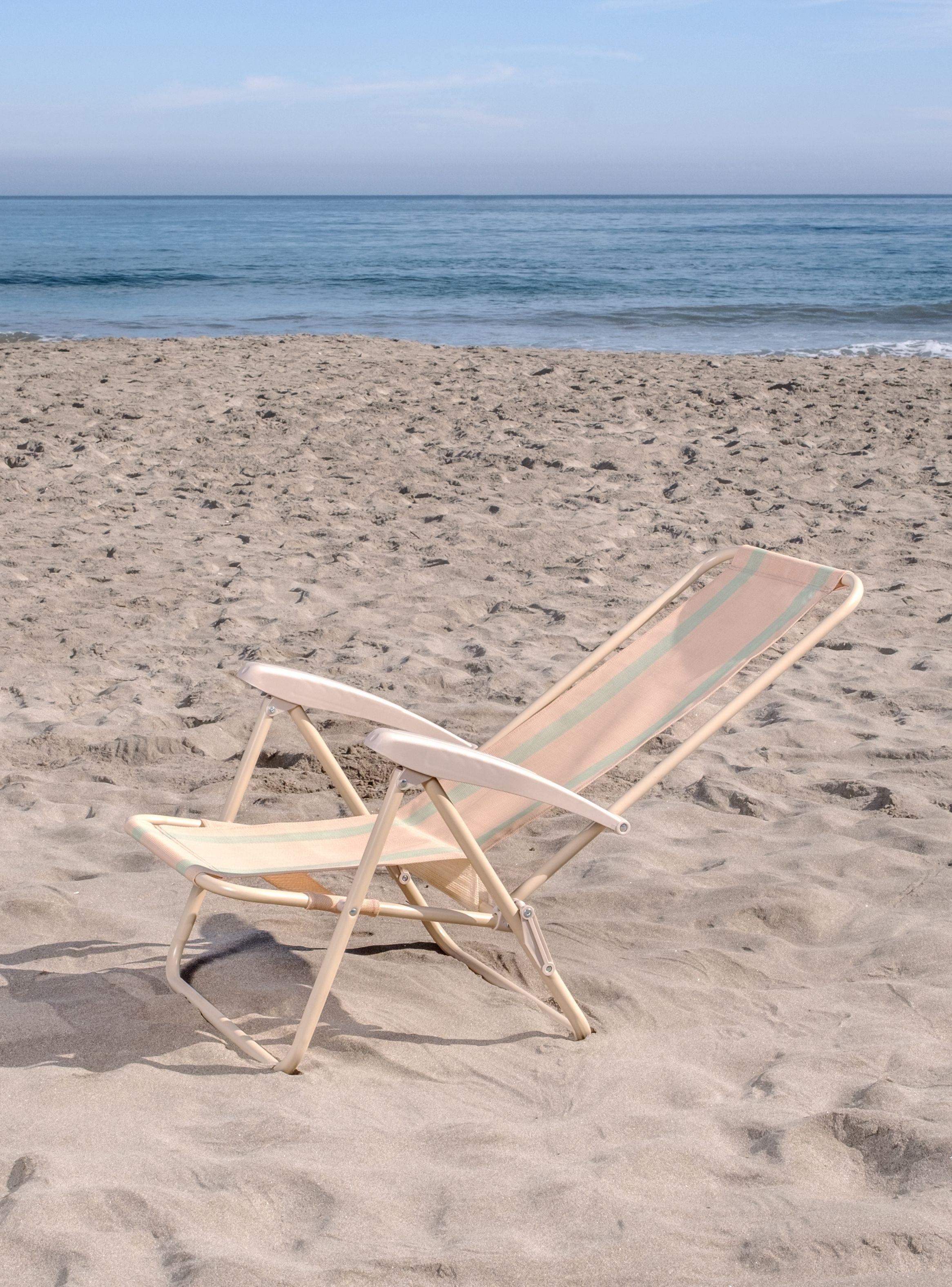 Silla plegable verde agua con 5 posiciones washable-4