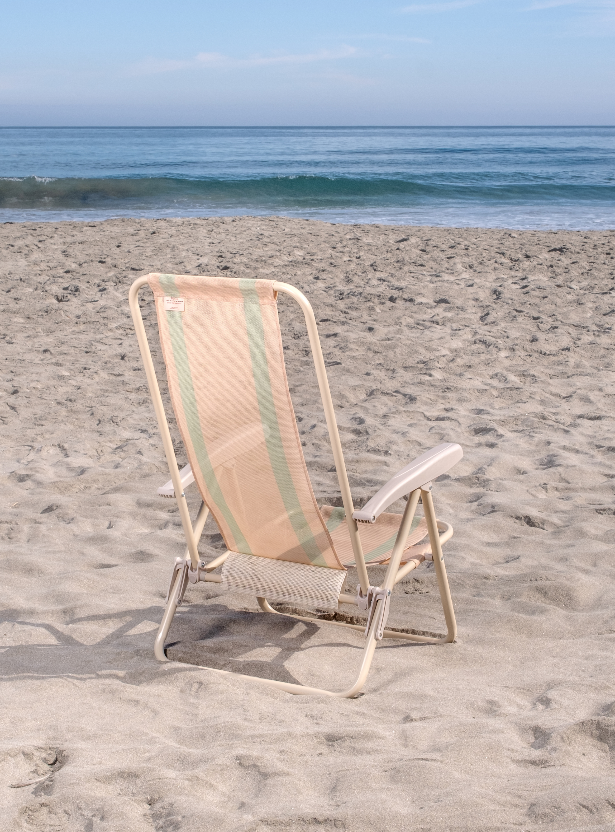 Silla plegable verde agua con 5 posiciones washable-6