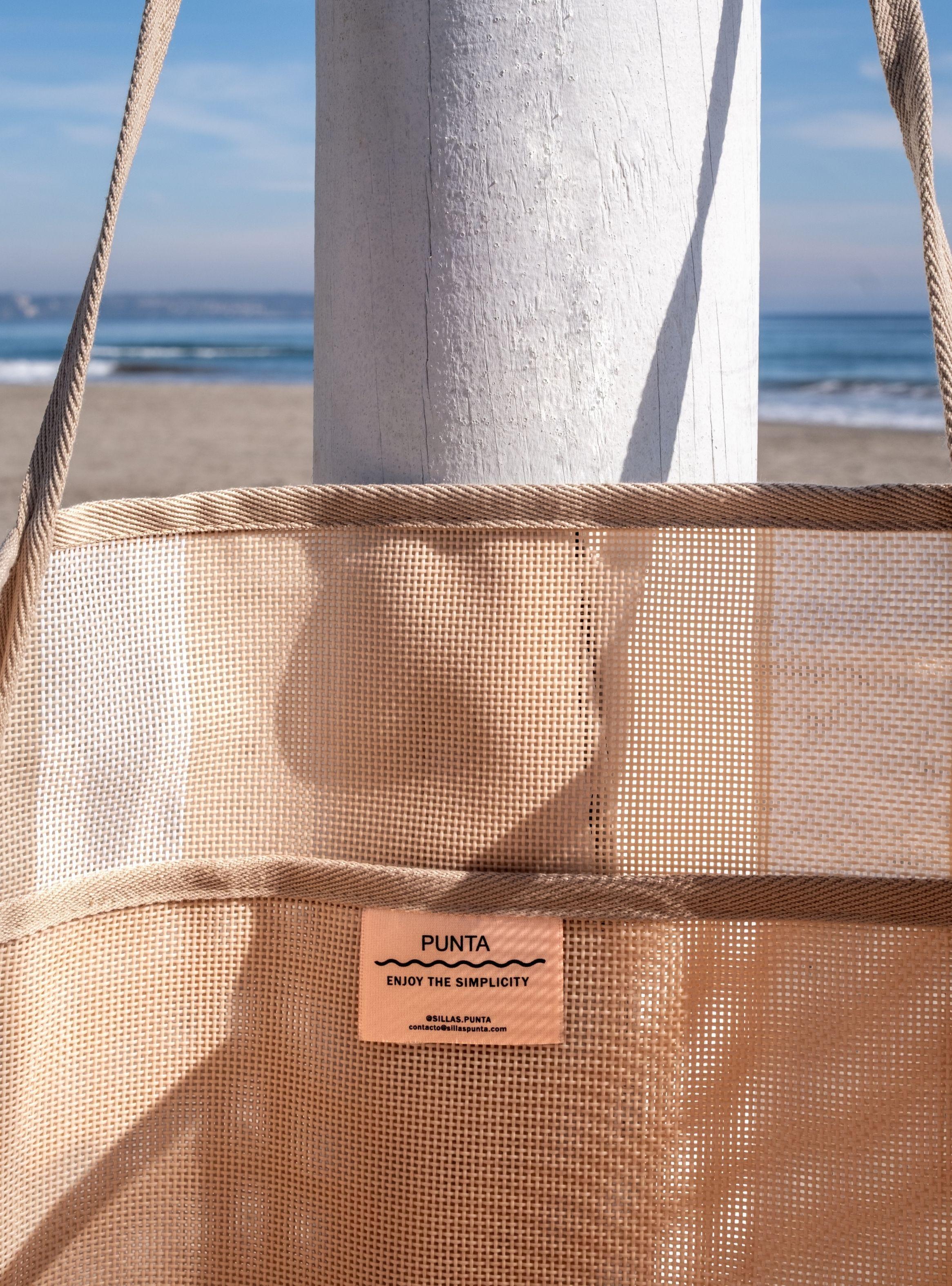 Bolso de playa blanco washable-3