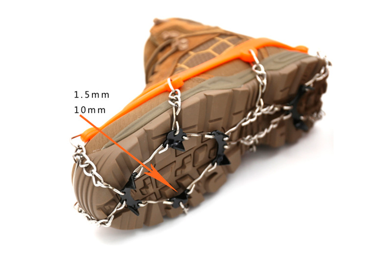 Crampones para nieve color negro-1