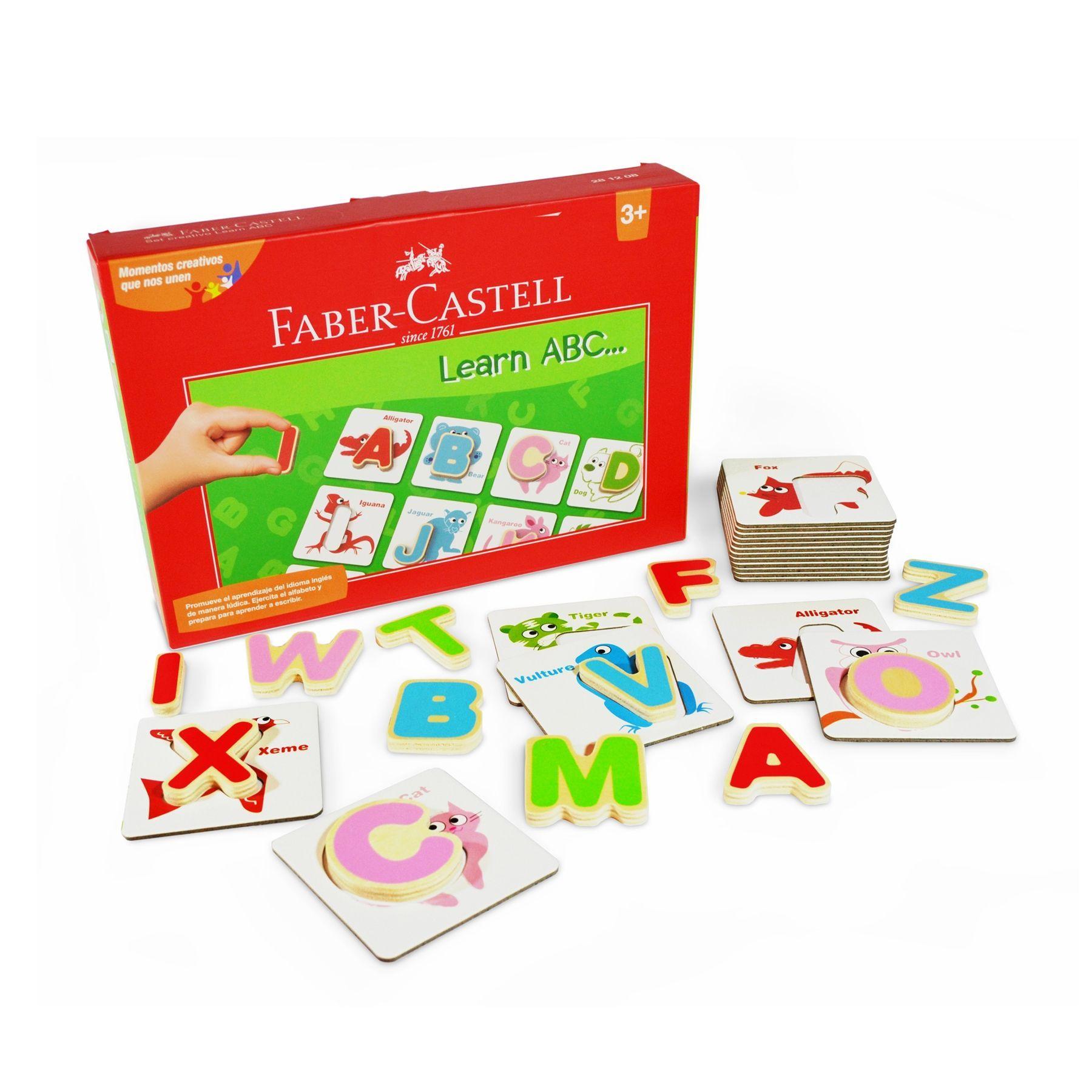 Set Creativo Aprende A,B, C Faber-Castell-0