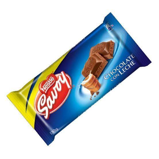 CHOCOLATE DE LECHE SAVOY 130G-0