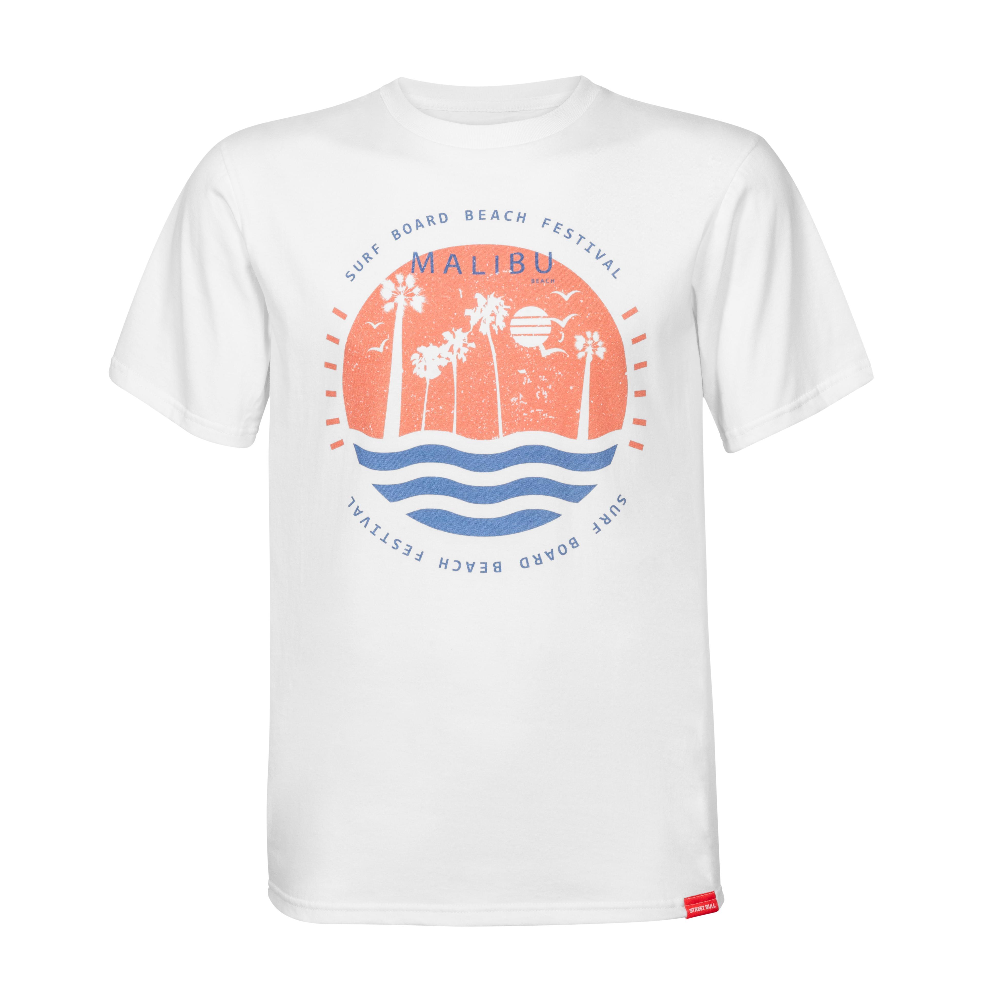 Street Bull Polera Malubu Manga Corta 100 Algodón Hombre-0